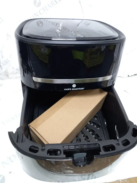 COOK'S ESSENTIALS 4L AIR FRYER BLACK