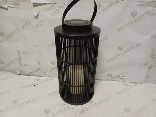 SMART SOLAR URBANE LANTERN LARGE BLACK RRP £19.99