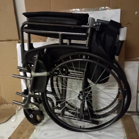 AIDAPT FOLDING LIGHTWEIGHT SELF PROPELLED STEEL WHEELCHAIR