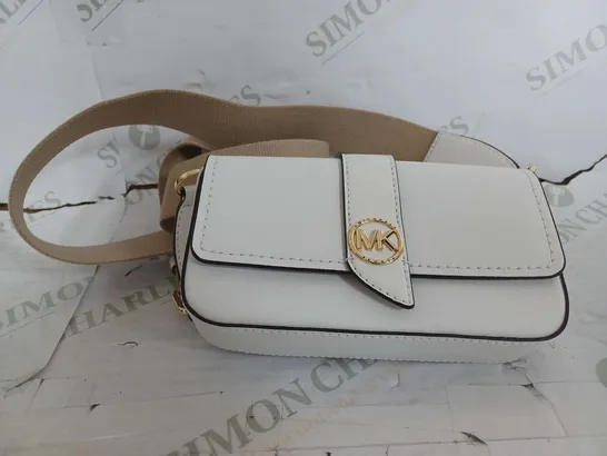 MICHAEL KORS WHITE OVER THE SHOULDER BAG