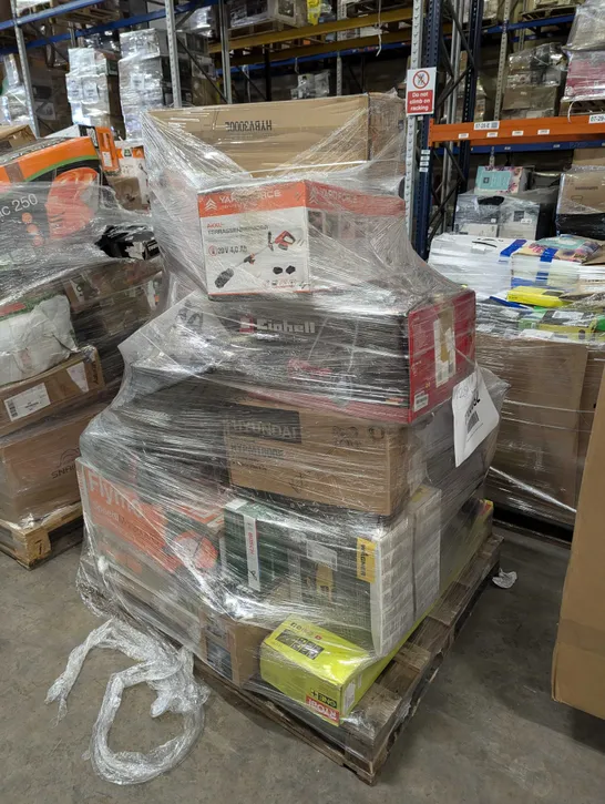 PALLET OF APPROXIMATELY 18 UNPROCESSED RAW RETURN HOUSEHOLD AND ELECTRICAL GOODS TO INCLUDE;