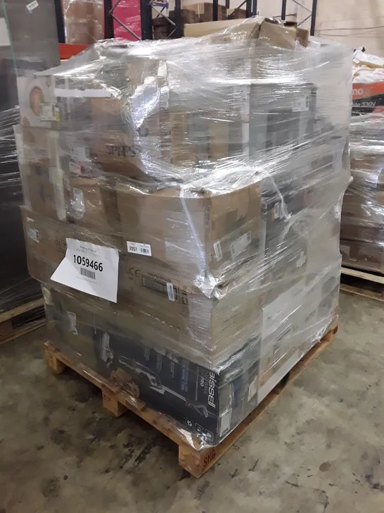 PALLET OF APPROXIMATELY 37 UNPROCESSED RAW RETURN HOUSEHOLD AND ELECTRICAL GOODS TO INCLUDE;