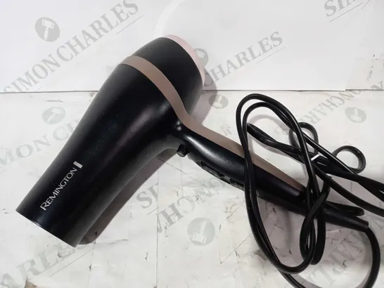 REMINGTON HAIR DRYER IN BLACK/ROSE GOLD