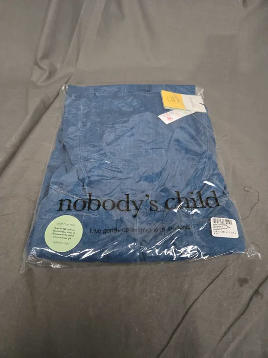 SEALED NOBODYS CHILD DENIM MAISIE JUMPSUIT - UK 10