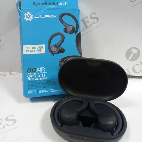 BOXED JLAB GO AIR SPORT TRUE WIRELESS EARPHONES 