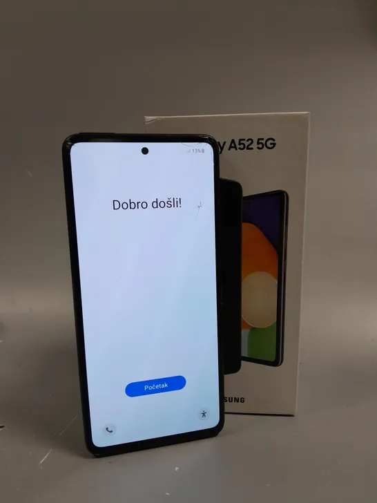 BOXED SAMSUNG GALAXY A52 SMARTPHONE 