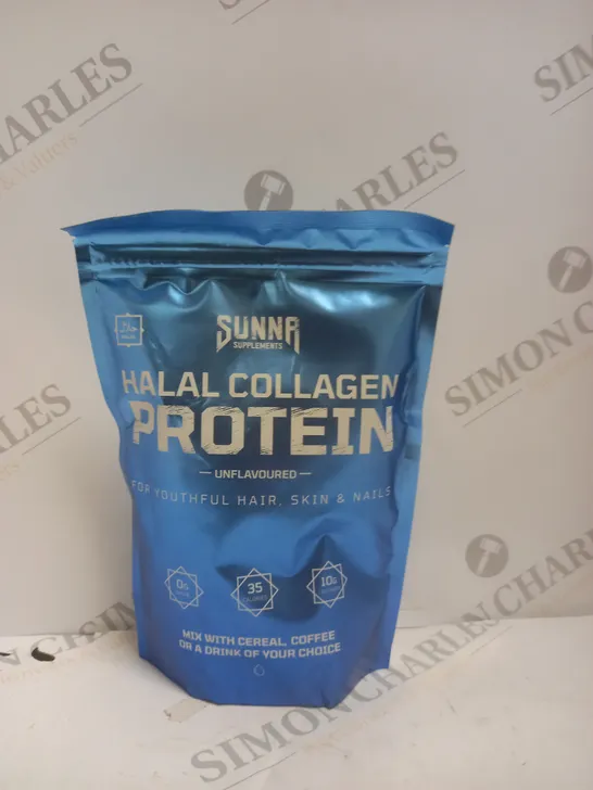 SEALED SUNNA HALAL COLLAGEN PROTEIN - UNFLAVOURED - 250G