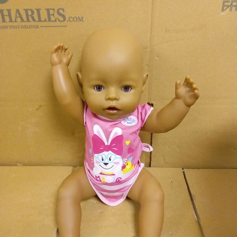BABY BORN REALISTIC DOLL WITH DUMMY