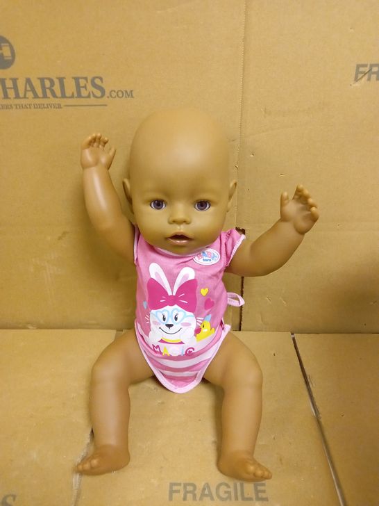 BABY BORN REALISTIC DOLL WITH DUMMY