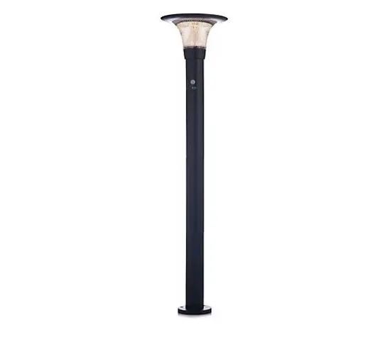 K BY KELLY HOPPEN INDOOR OUTDOOR GLASS LANTERN IN BLACK