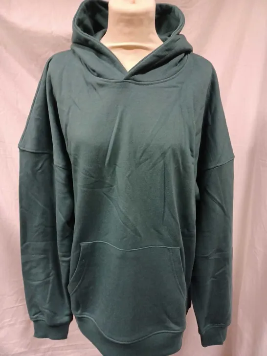 BRAND NEW KOI OVERSIZED HOODIE, PEPPER GRASS - SIZE M