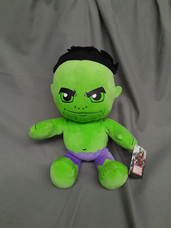 MARVEL 12" HULK PLUSH TEDDY