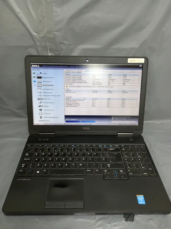 DELL LATITUDE E5540 15 INCH	 I3-4030U 1.90GHZ