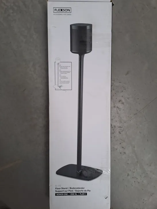 BOXED FLEXSON S1-FS FLOOR STAND FOR SONOS