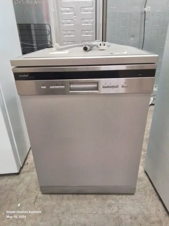 COMFEE' FREESTANDING DISHWASHER STAINLESS STEEL - COLLECTION ONLY 