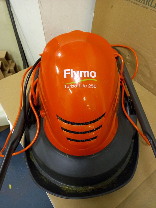 FLYMO TURBO LITE 250 ELECTRIC HOVER LAWN MOWER 