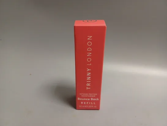 BOXED AND SEALED TRINNY LONDON INTENSE PEPTIDE MOISTURISER BOUNCE BACK REFILL (50ml)