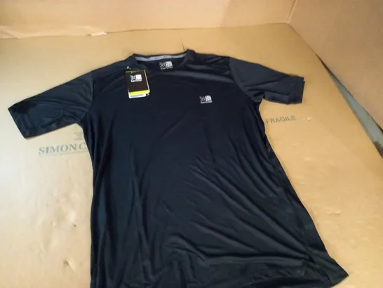 KARRIMOR RUN X-LITE TEE IN BLACK - L