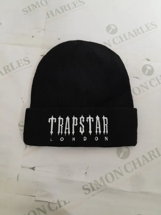 TRAPSTAR BEANIE BEANIE IN BLACK 