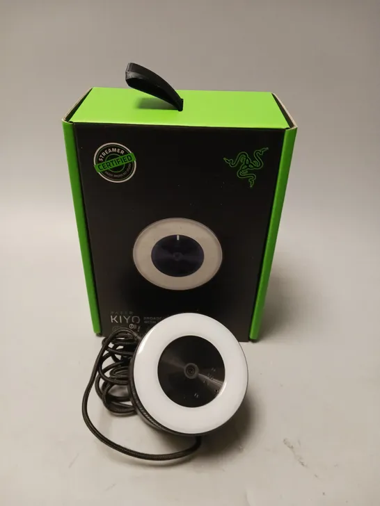 BOXED RAZER KIYO BROADCASTING CAMERA WITH ILLUMINATION 