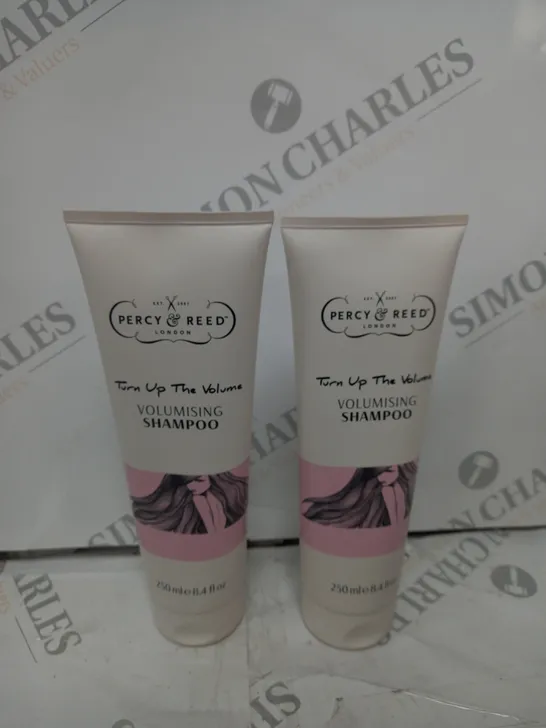 2 X PERCY REED LONDON VOLUMIZING SHAMPOO 