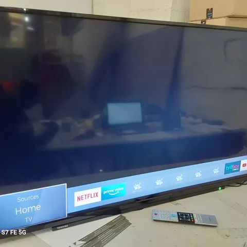 TOSHIBA 50" SMART TELEVISION 