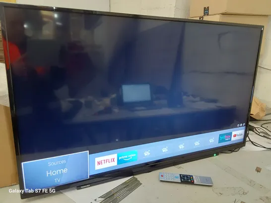 TOSHIBA 50" SMART TELEVISION 