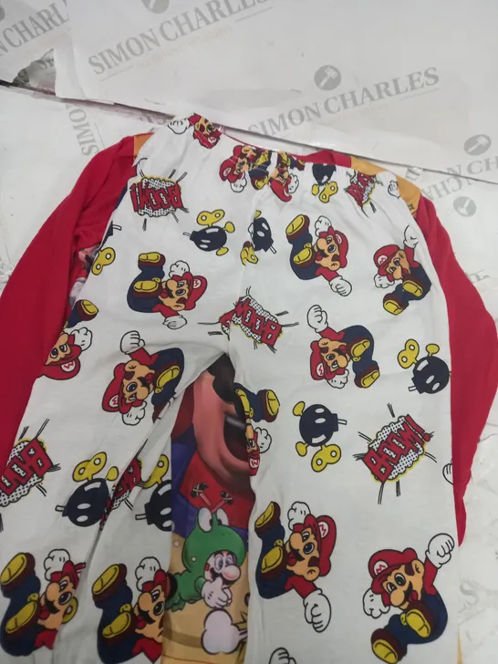 SUPER MARIO PYJAMA SET - AGE 7