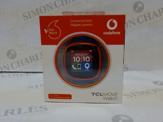 BRAND NEW BOXED VODAFONE TCL MOVE KIDS SMART WATCH - BLUE/RED