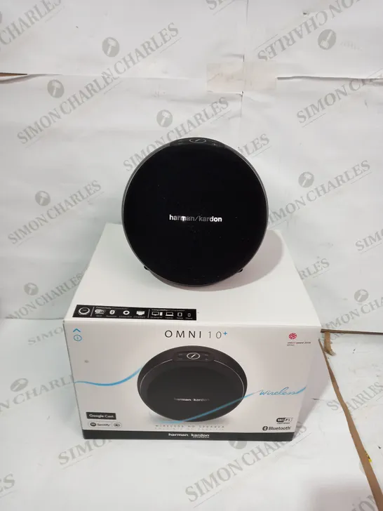 BOXED HARMAN/KARDON OMNI 10+ WIRELESS HD SPEAKER