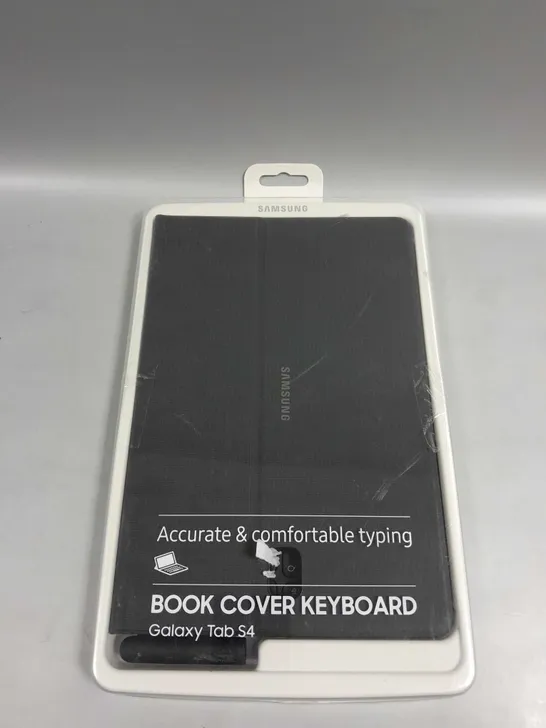 BOXED SAMSUNG GALAXY TAB S4 BOOK COVER KEYBOARD 