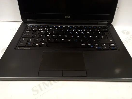 DELL LATITUDE E5250 LAPTOP IN BLACK