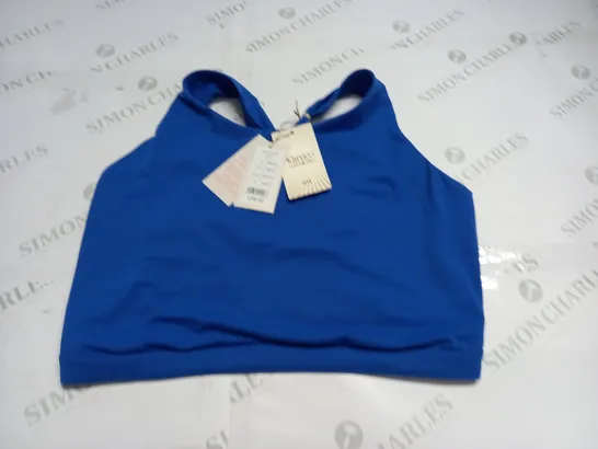 BRAVISSIMO MOTION CROP TOP IN BLUE - 38HH