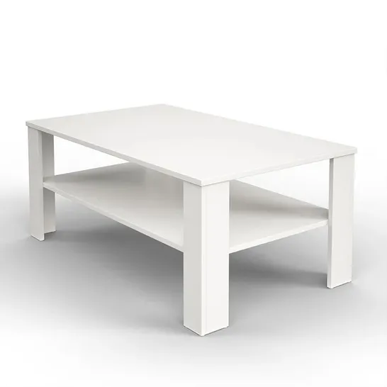 BOXED VILLENEUVE COFFEE TABLE WITH STORAGE 