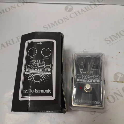 ELECTRO-HARMONIX BASS PREACHER COMPRESSOR/SUSTAINER 