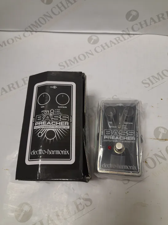 ELECTRO-HARMONIX BASS PREACHER COMPRESSOR/SUSTAINER 