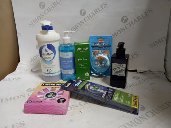 LOT OF APPROXIMATELY 20 ASSORTED HEALTH & BEAUTY ITEMS, TO INCLUDE PRESS ON NAILS, WELEDA SKIN FOOD, MURDOCK FACE WASH, ETC