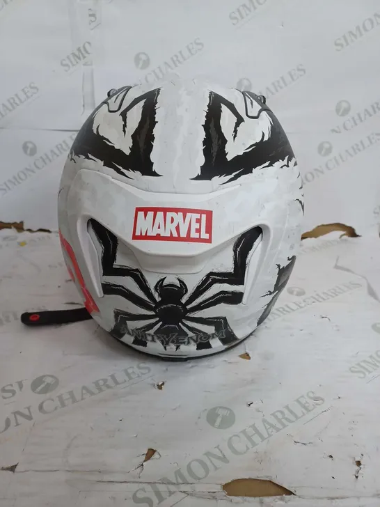 R MOTORRAD RPHA 11 PERFORMANCE HELMET - MARVEL ANTI-VENOM DESIGN   - SIZE LARGE 