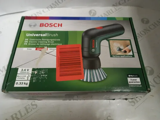 BOXED BOSCH UNIVERSAL BRUSH ELECTRIC CLEANING BRUSH