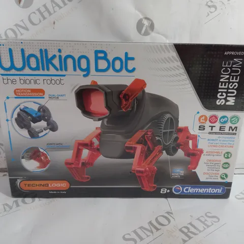 SEALED CLEMENTONI WALKING BOT SCIENCE MUSEUM 