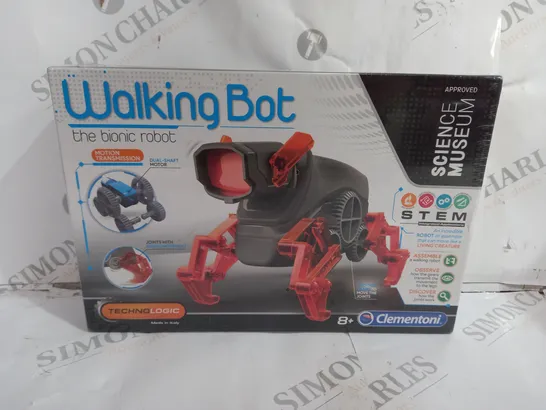 SEALED CLEMENTONI WALKING BOT SCIENCE MUSEUM 