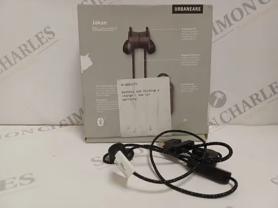 BOXED URBANEARS JAKAN BLUETOOTH EARPHONES W-4092175