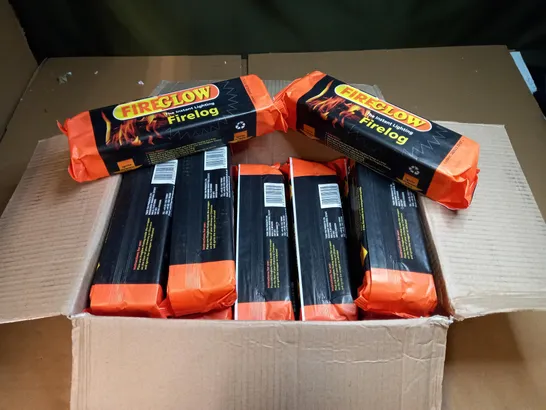 LOT OF 15 PACKETS OF FIREGLOW INSTANT LIGHTING FIRELOGS