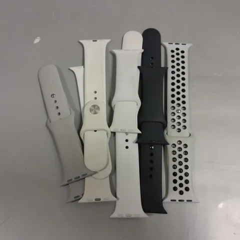 LARGE QUANTITY OF ASSORTED SMART WATCH STRAPS OF VARIOUS COLOURS AND SIZES
