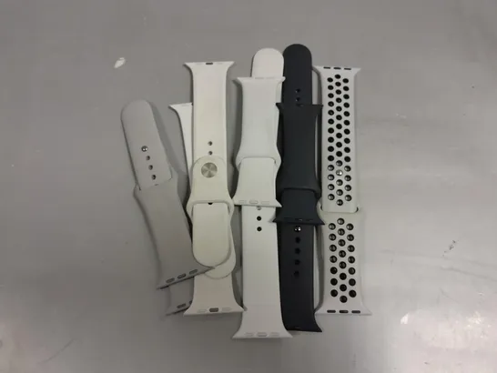 LARGE QUANTITY OF ASSORTED SMART WATCH STRAPS OF VARIOUS COLOURS AND SIZES