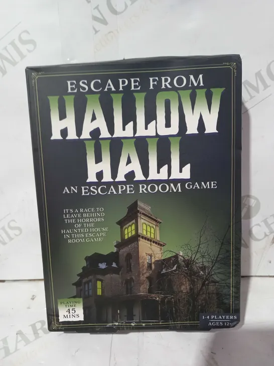 ESCAPE FROM HALLOW HALL - AN ESCAPE ROOM GAME