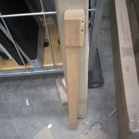 BOXED PAIR OF WOODEN TABLE LEGS
