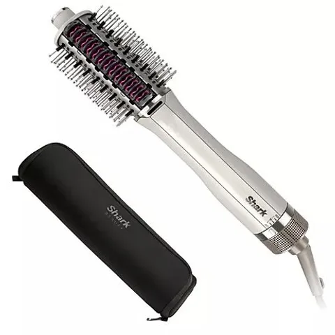 SHARK SMOOTHSTYLE HOT BRUSH & SMOOTHING COMB WITH STORAGE BAG SILK