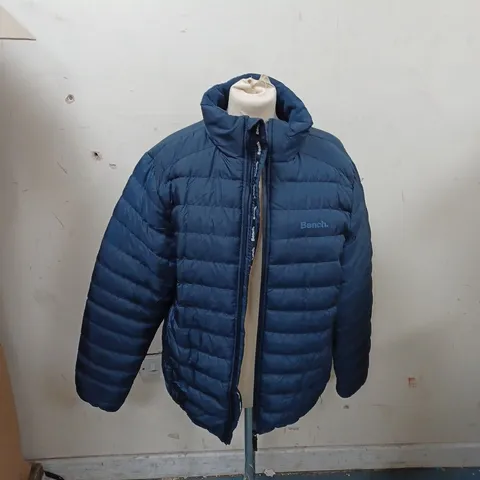 BENCH MEDIUM BLUE PUFFER GILET 