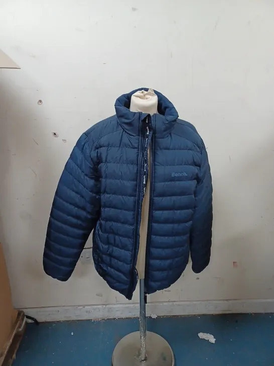 BENCH MEDIUM BLUE PUFFER GILET 